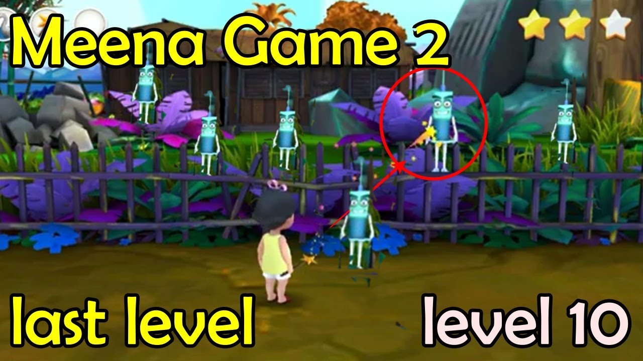 Solve Meena Game 2 Level 10 - Unbelievable Trick Revealed!