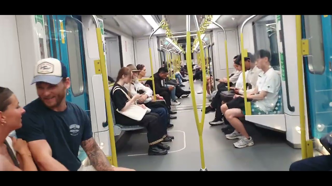 #4K - SYDNEY METRO TRAINS - A TRAVELLING DAY