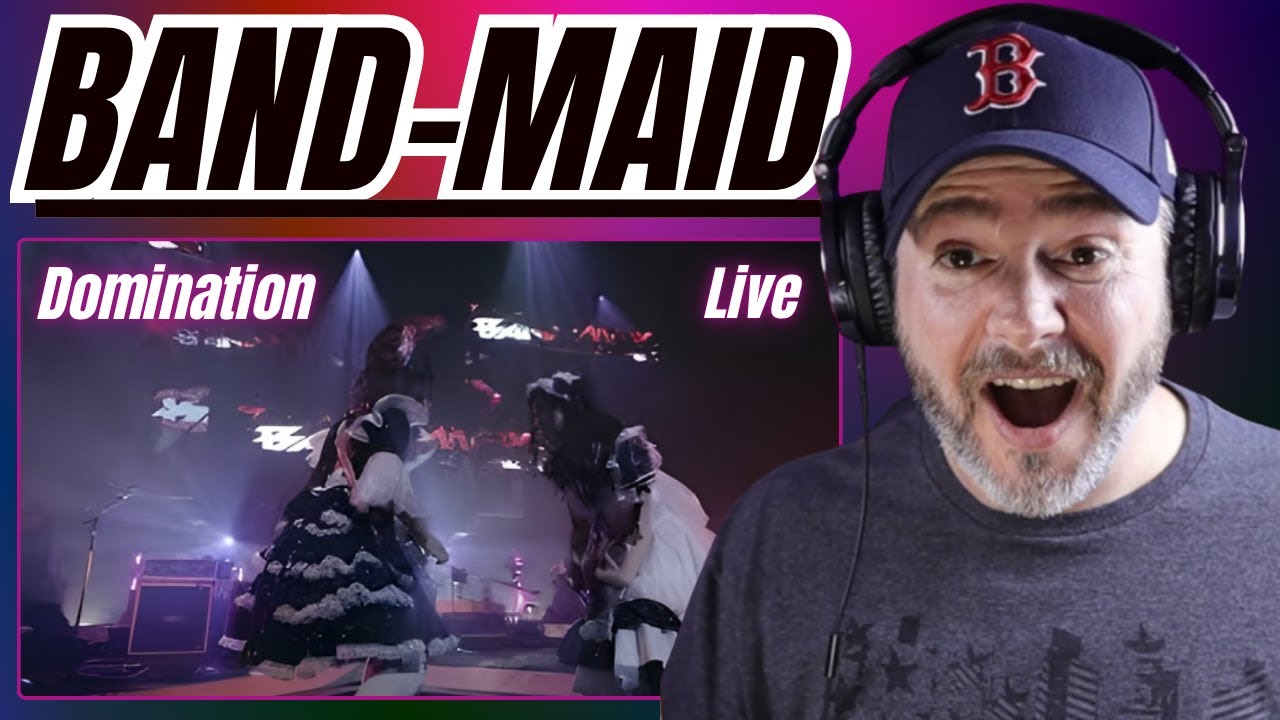 Впервые слышу BAND-MAID «Domination» вживую 🔥 | Эти женщины зажигают!