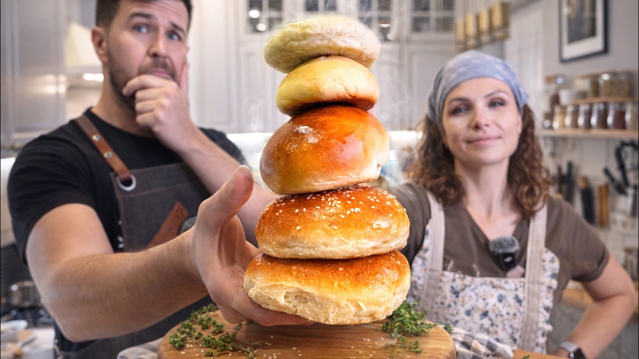 Мы приготовили все ПОПУЛЯРНЫЕ булочки для бургера