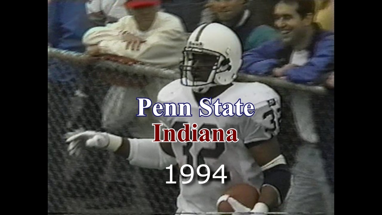 Penn State at Indiana 1994 GAME STORY