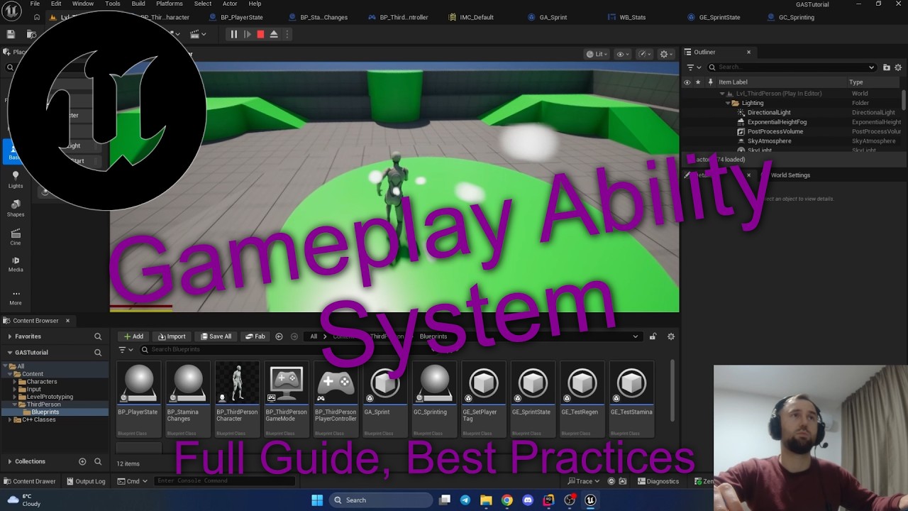 Unreal Engine Gameplay Ability System (GAS): Full Guide & Best Practices