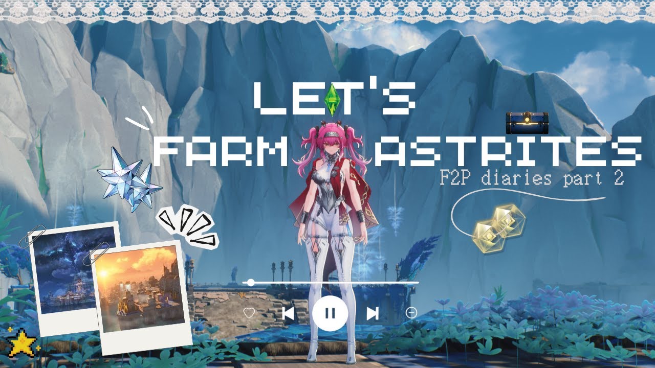 Farming astrites + Exploring Rinascita──★ ˙🍓 ̟ !![Cozy wuthering waves] (F2P diaries pt.2)⊱  ۫ ׅ ✧