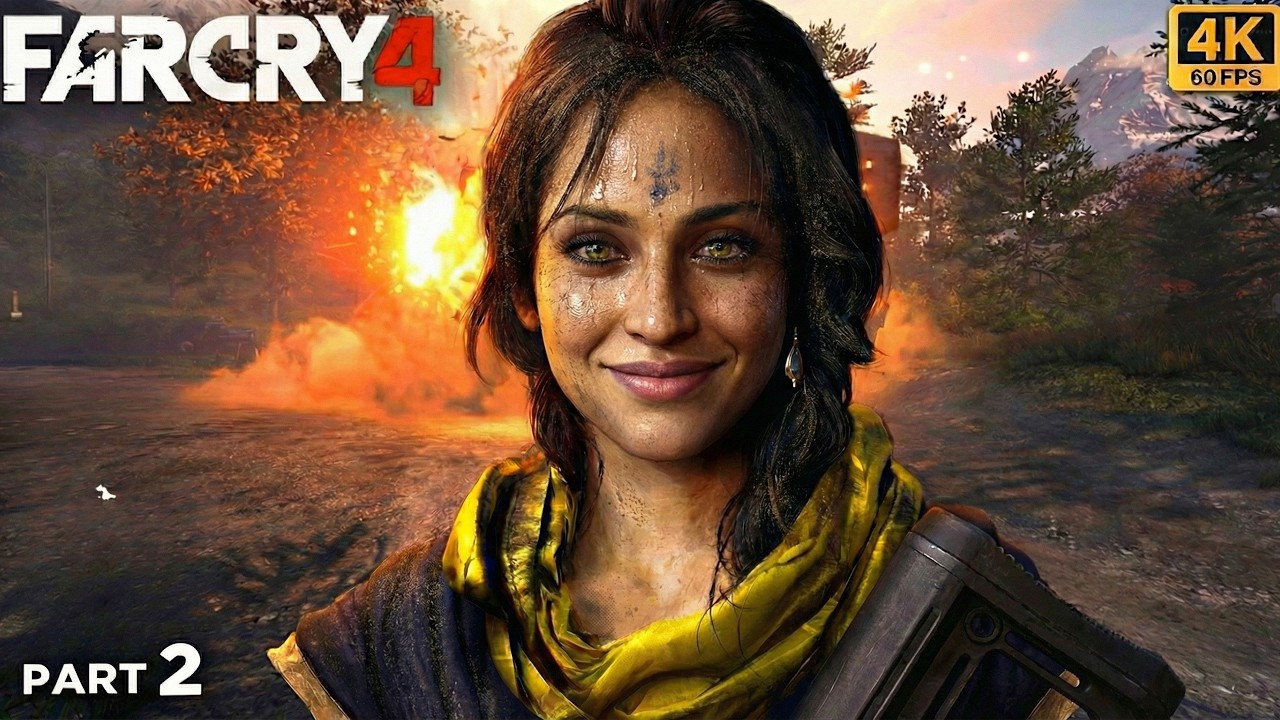 Part 2 | Farcry 4 | Choosing Amita's Mission |4K 60 FPS No commentary