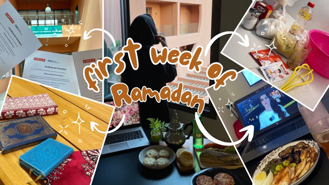 Ramadan Alone as a UM6P Student 🌙 | Ramdan Prep, Cooking, Prayer & Campus Life | أول أسبوع رمضان