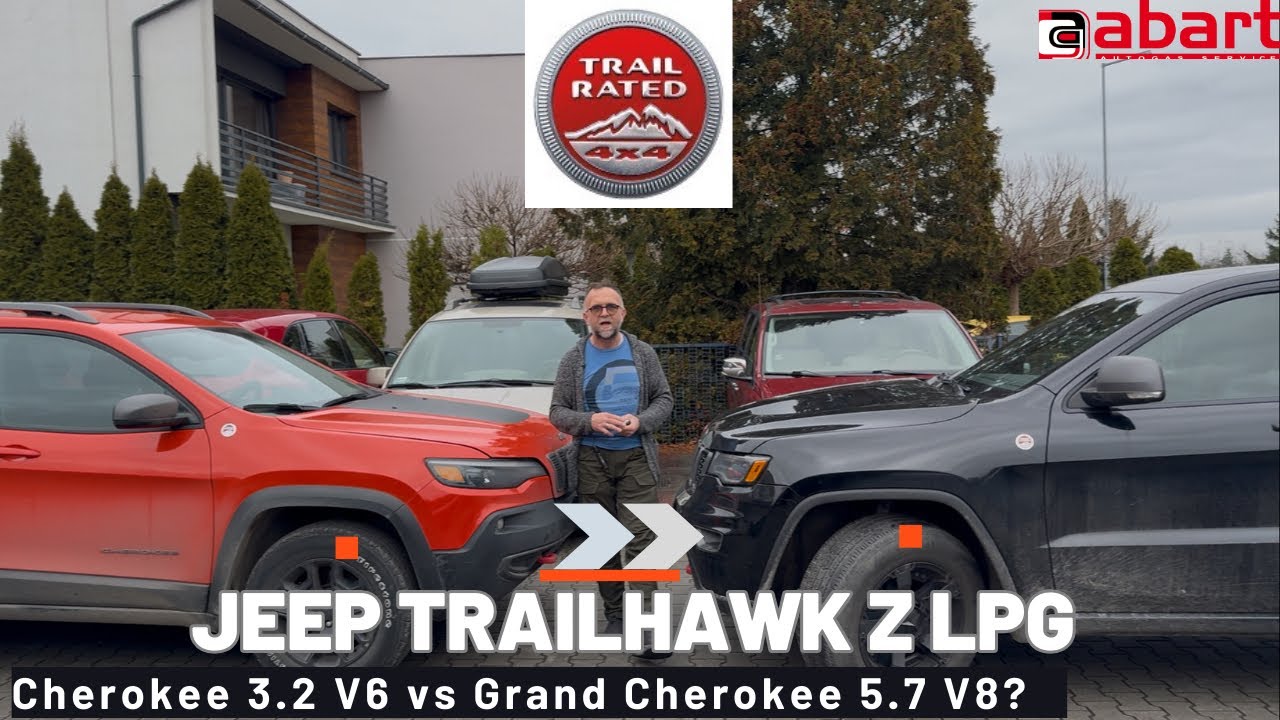Który Trailhawk lepszy z LPG? Cherokee 3.2 czy Grand Cherokee 5.7 po montażu w @AbartAutoGazSerwis 