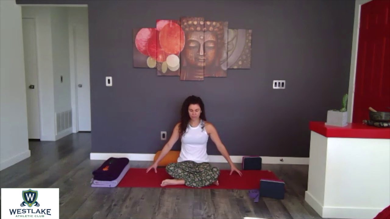 WESTLAKE ATHLETIC CLUB YOGA CLASS with ANNADELIS