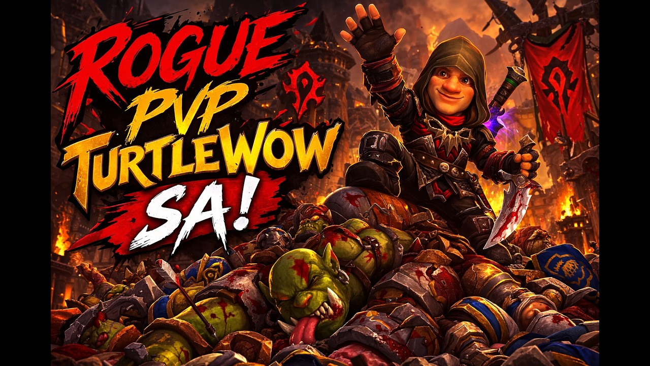 PVP ROGUE TurtleWoW SA!!⚔⚔
