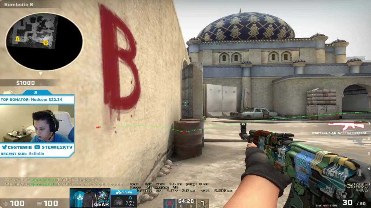 Советы Stewie2k по Dust2, часть 1