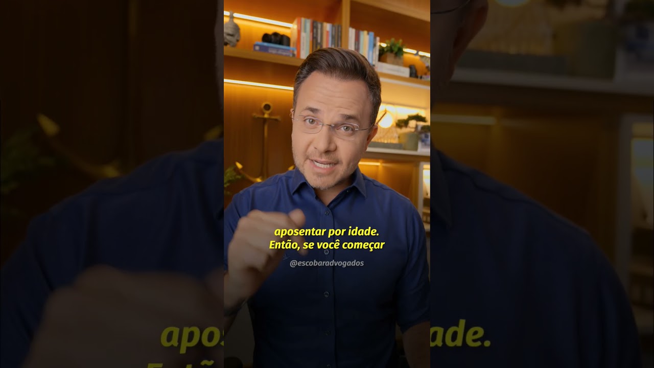 Come&ccedil;ar a pagar o INSS depois dos 40 anos. #inss #advogado #aposentadoria #direito #shorts