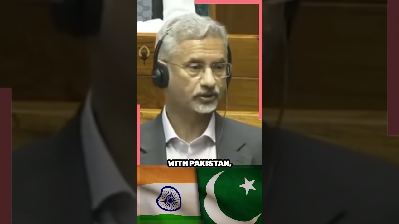 India's Stance on Relations with Pakistan #news #indianforeignpolicy #drsjaishankar
