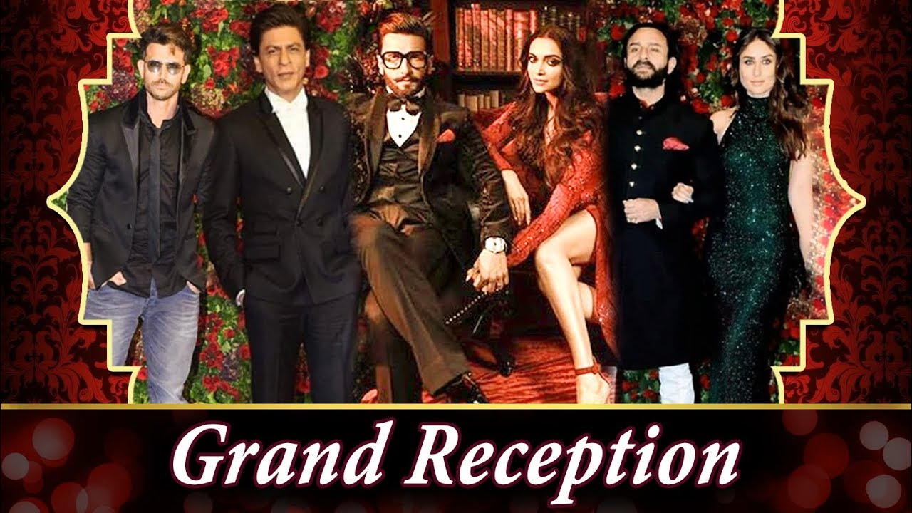 UNCUT - Deepika Ranveer GRAND Star-Studded Reception Party In Mumbai 2018 | Full EVENT HD