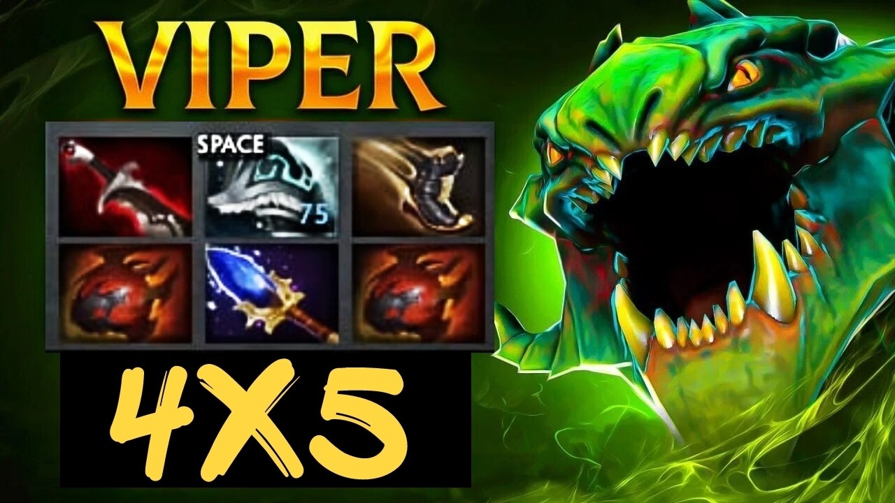 ЭТОТ ГЕРОЙ и 4x5 МОЖЕТ ПОБЕЖДАТЬ!  |  11К ММР  |  VIPER  |  DOTA 2
