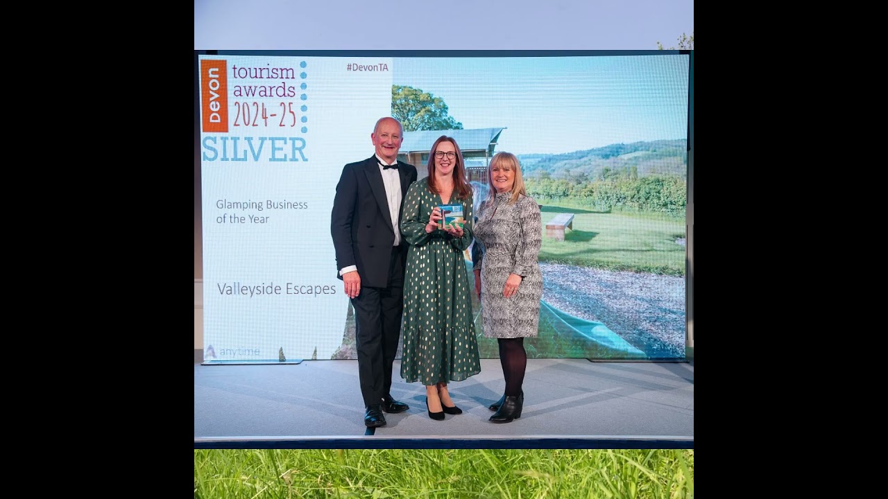 Valleyside Escapes at the 2024 Devon Tourism Awards