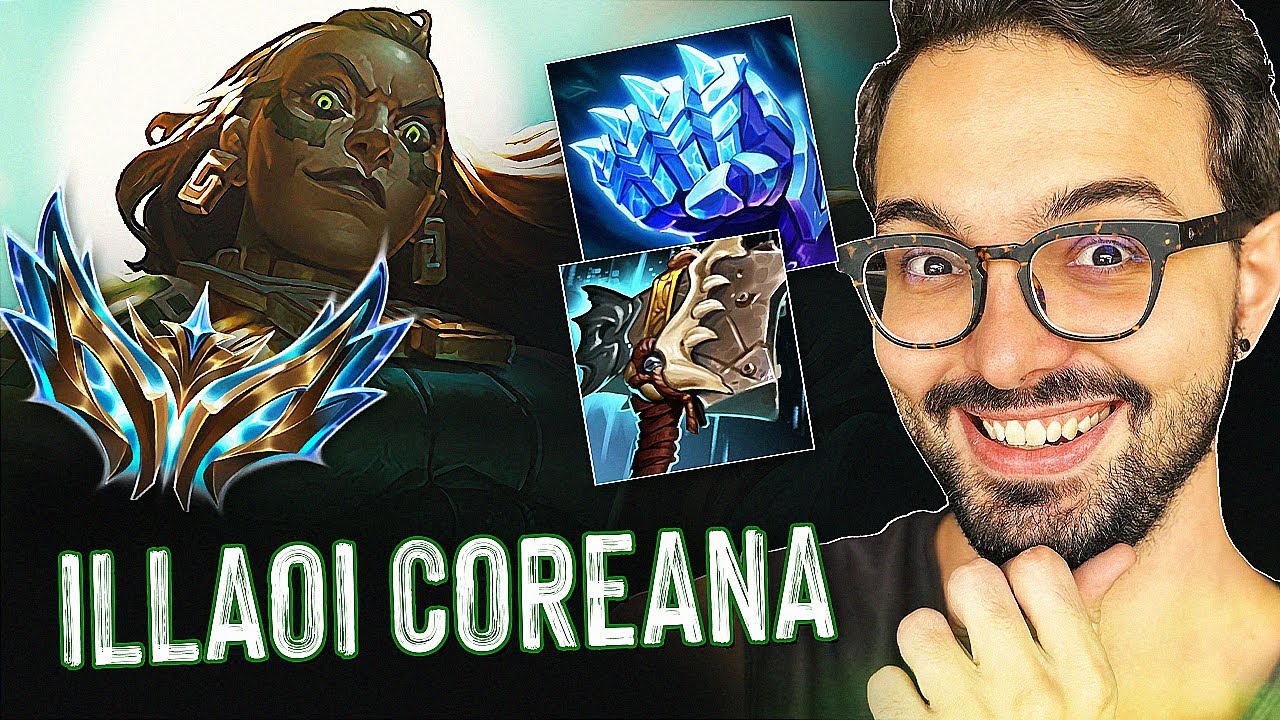 ELE É DESAFIANTE DE ILLAOI NA COREIA E EU ABSORVI SEU ESTILO DE JOGO!