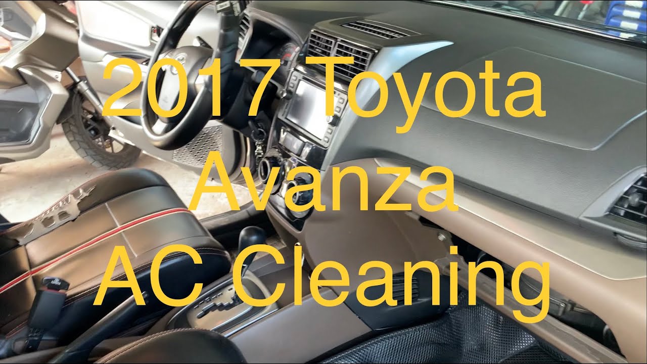 Toyota Avanza 2017 AC Cleaning 🧼