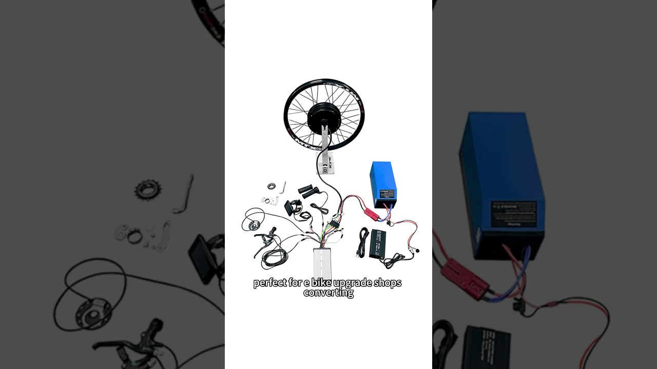 Top Power Upgrade | 72V 5000W E-Bike Conversion Kit for Speed & Torque