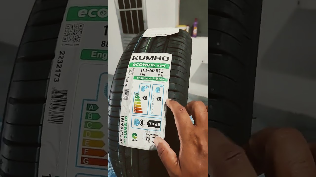 Pneu toop aro 15 Kumho
