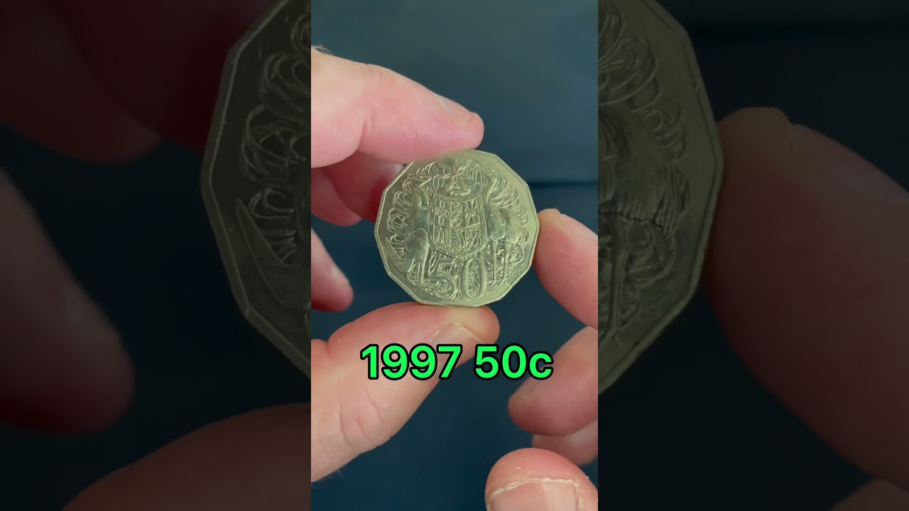 50c 1997 Low Mintage Australian Fifty Cent Coin 🇦🇺