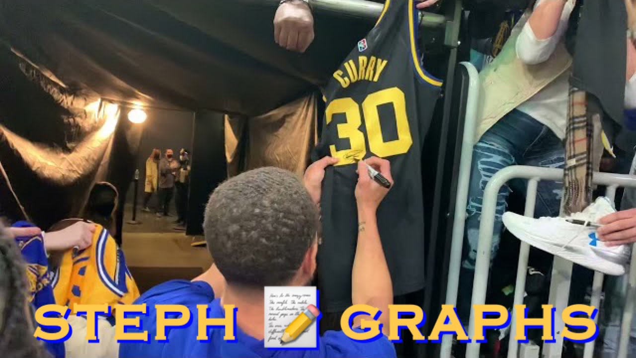 📺 Someone yells “I want Stephen Curry’s baby!” as he signs autographs in wild TD Garden tunnel