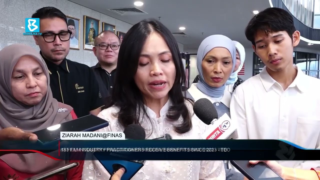 Ziarah MADANI@Finas : 183 film industry practitioners receive benefits since 2023 – Teo