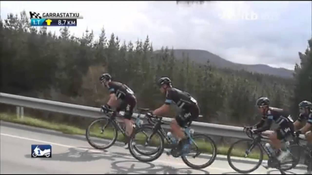 Vuelta al Pais Vasco. 2 etapa: ÚLTIMOS KILOMETROS