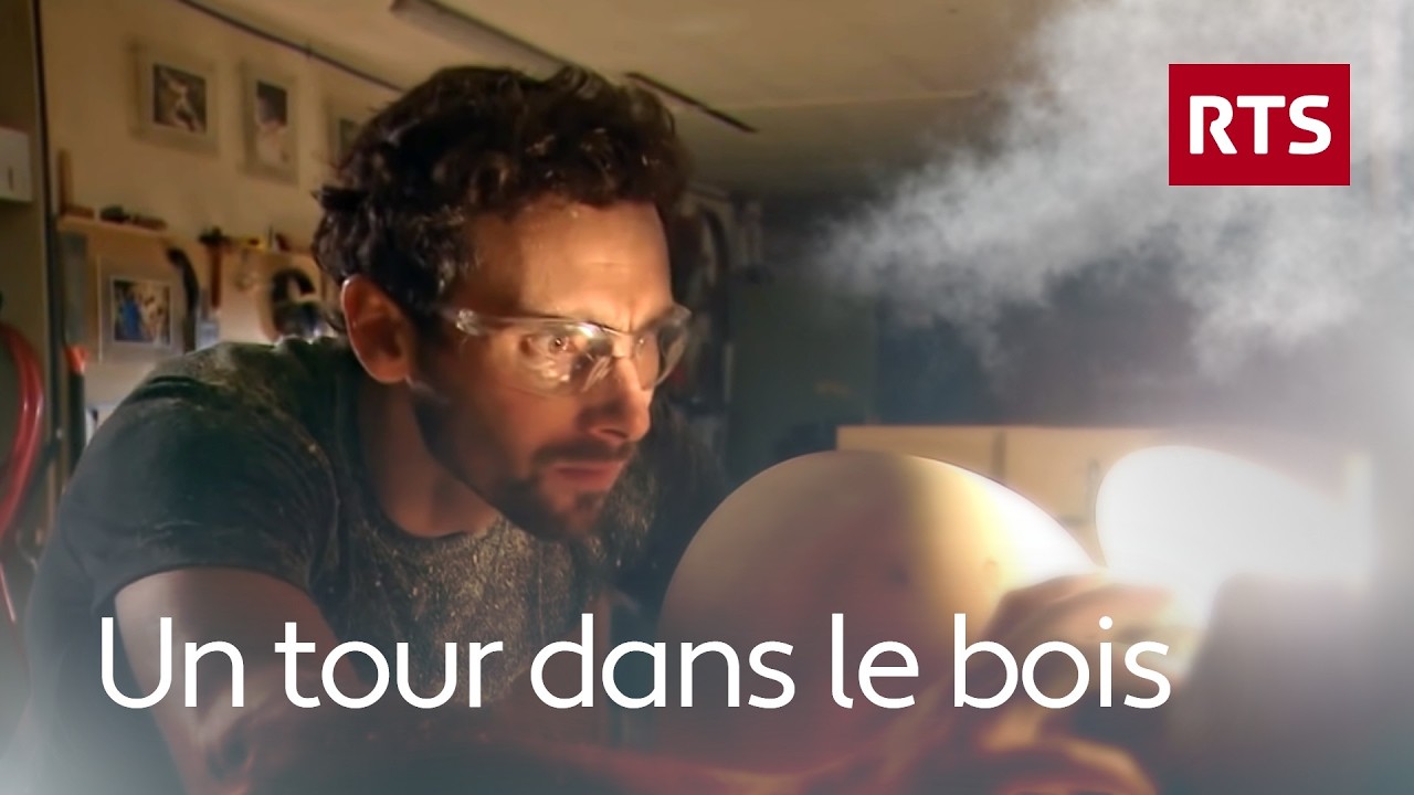 Artiste et ébéniste, Jérôme crée de fascinantes œuvres en bois