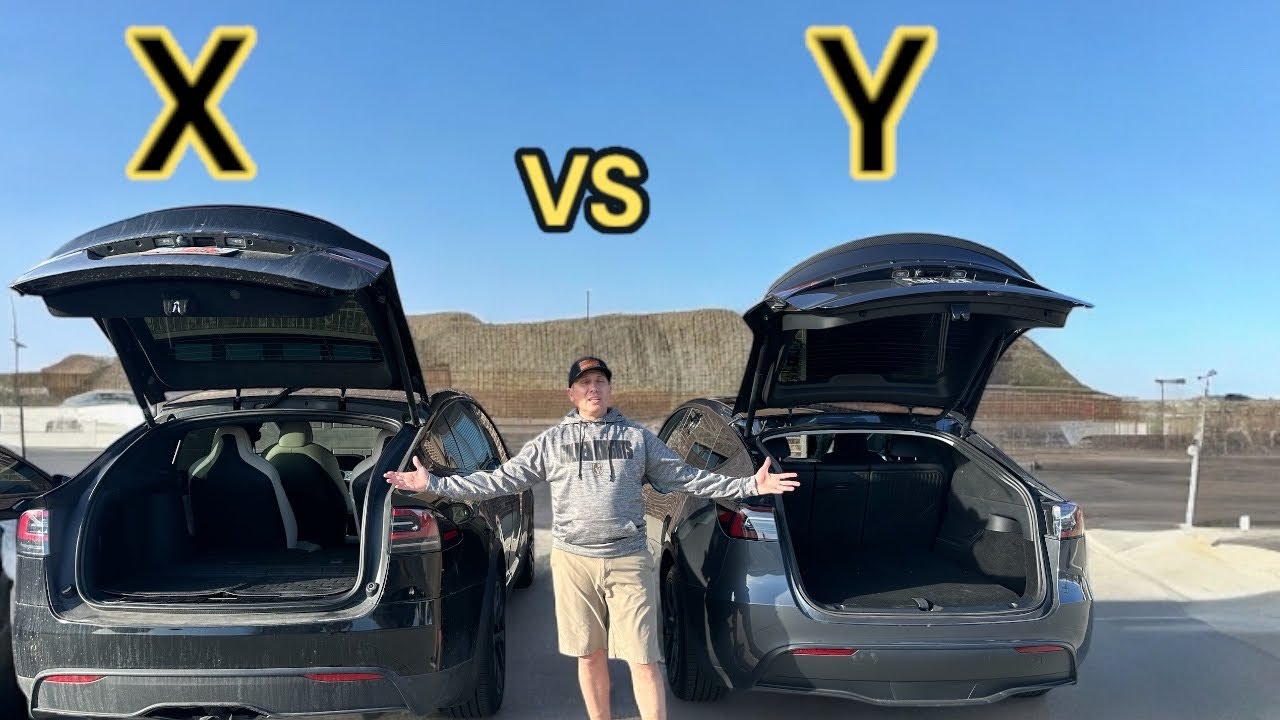 Tesla Model X vs Model Y | 3rd Row Comparison