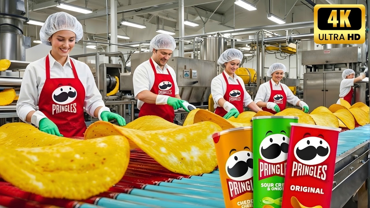 How Pringles Are Made In Factory (Complete Process)