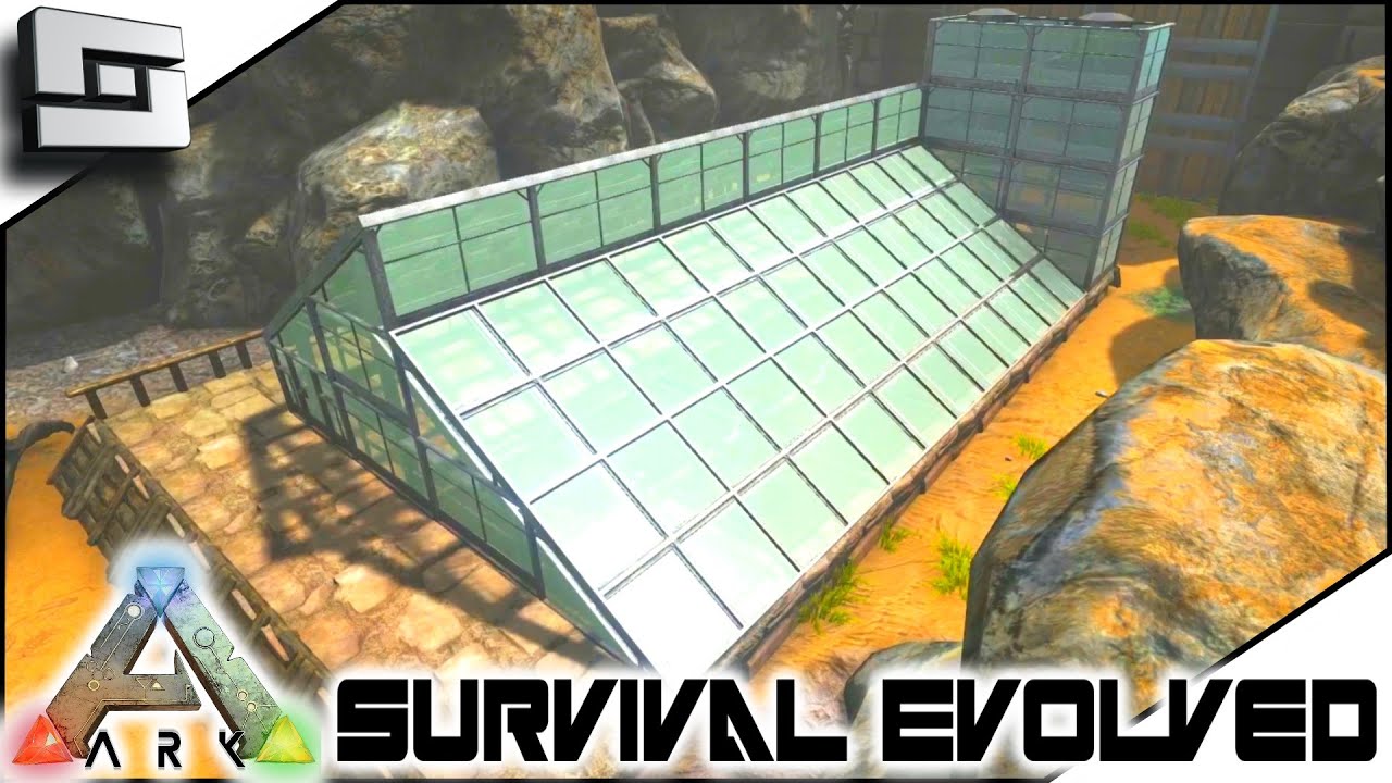 ARK: Survival Evolved - GREENHOUSE IMPROVEMENTS! S3E33 ( Gameplay )
