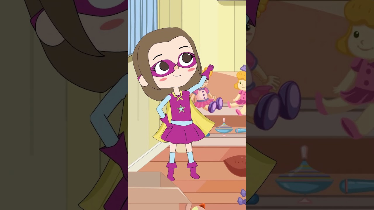 Clean Up Your Toys Like A SUPERHERO!