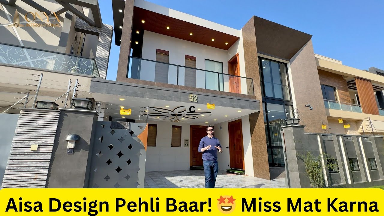 Unique 10 Marla Luxury Designer House | Most Affordable Home in Bahria Town Phase 8 Islamabad