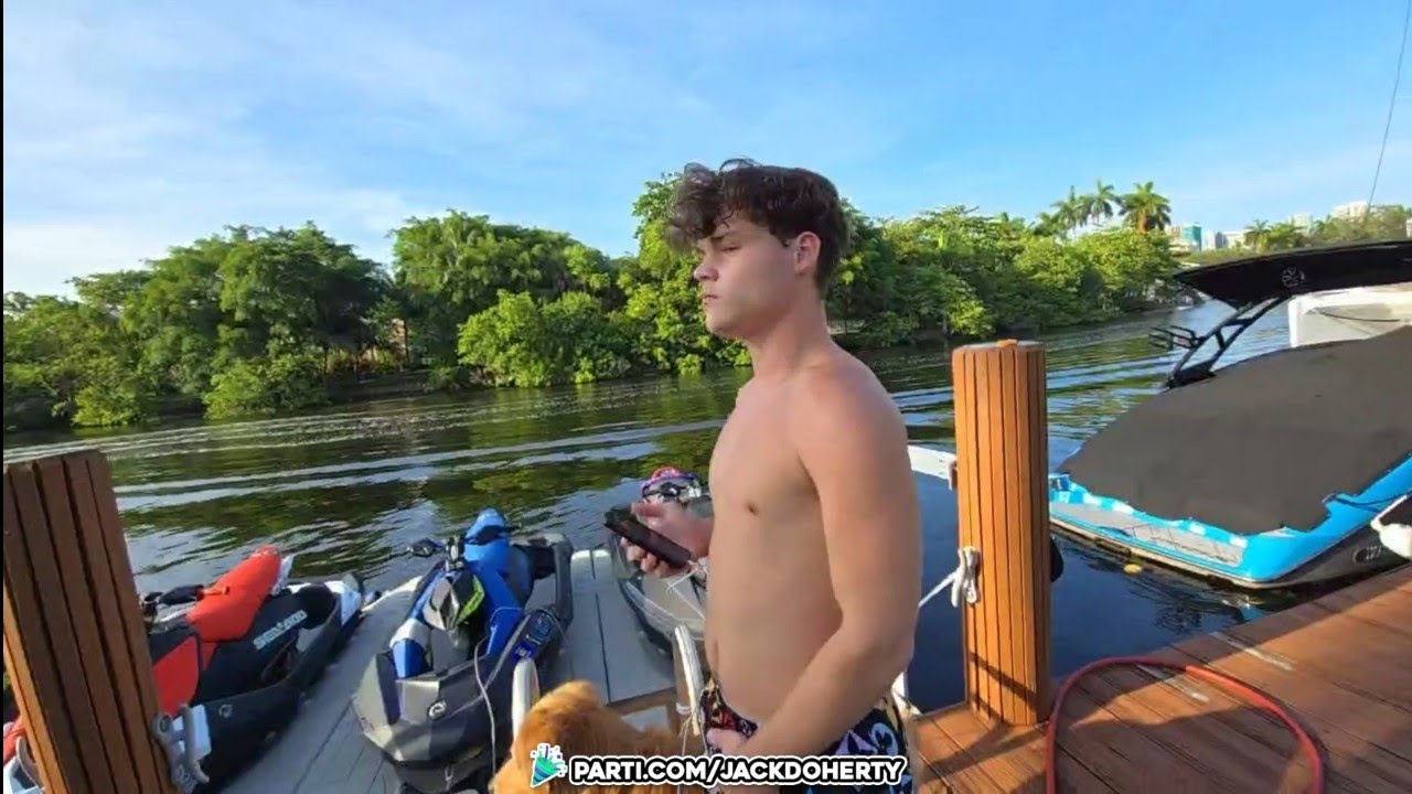 Jack Doherty FULL STREAM | Moving Christi's stuff | LIGHTNING CAUGHT ON CAMERA 