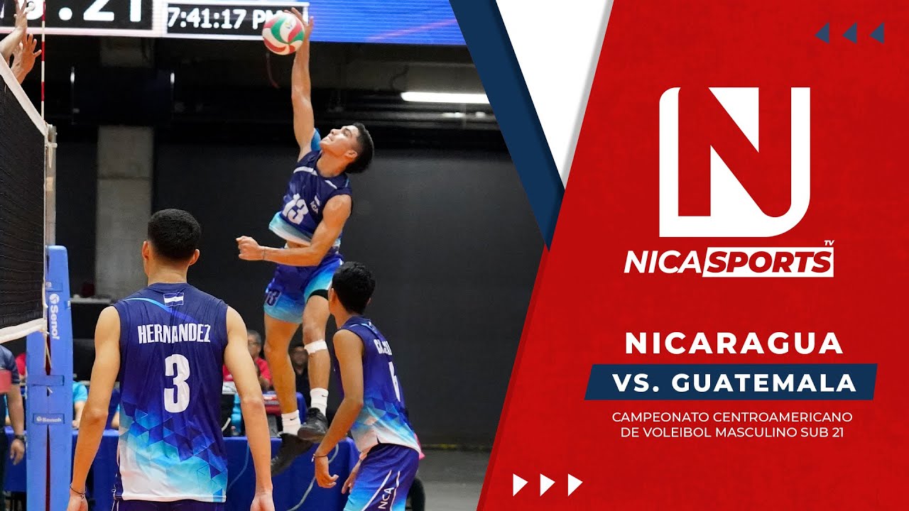 📡 EN VIVO 🏐 Voleibol Internacional/Nicaragua 🇳🇮 Vs. Guatemala 🇬🇹  / Campeonato Centroamericano Sub21