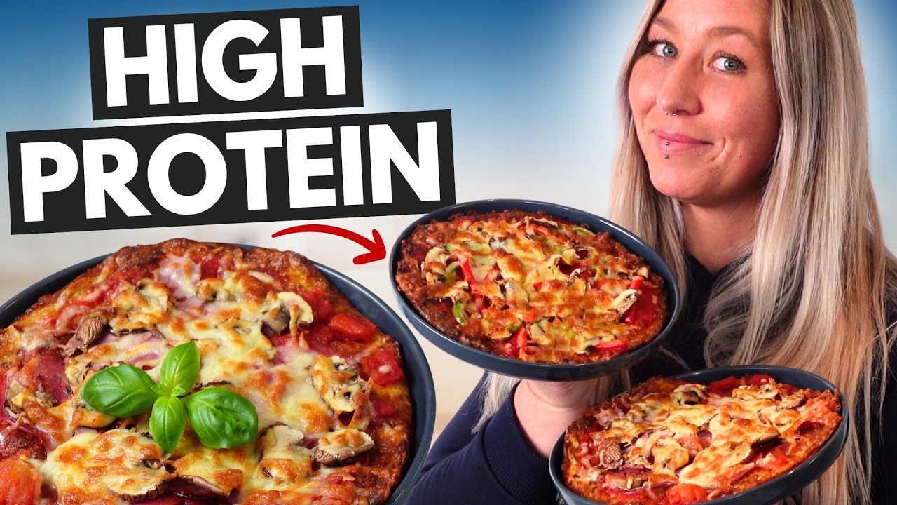 Die BESTE und LECKERSTE Low Carb Pizza EVER! Ohne Mehl