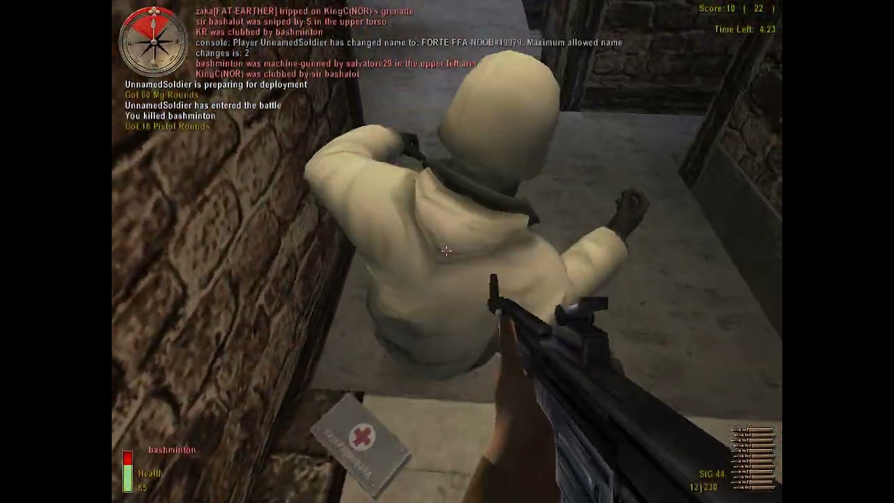 medal of honor Allied Assault Verschneit map FFA gameplay 2025