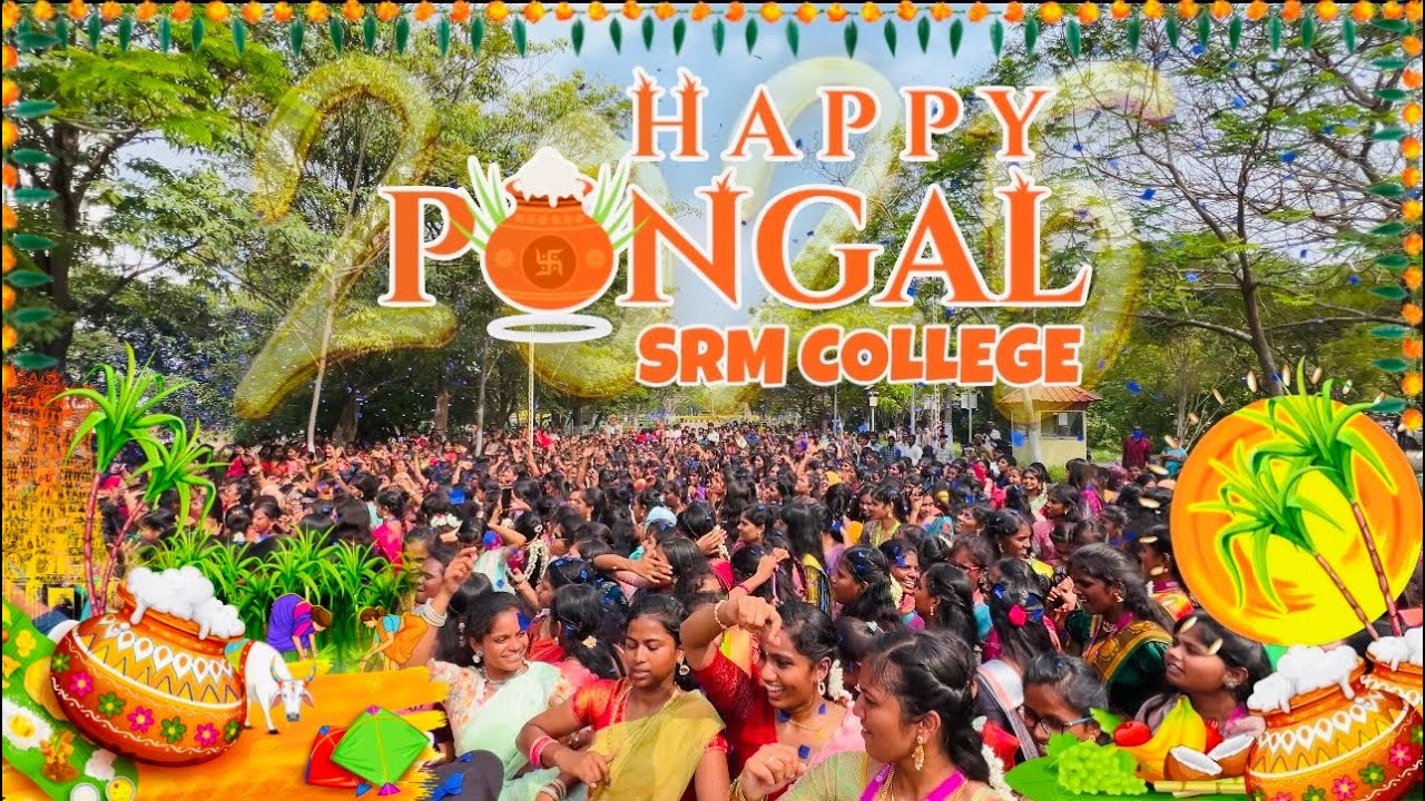 Pongal 2026 - SRM College Trichy 🎉