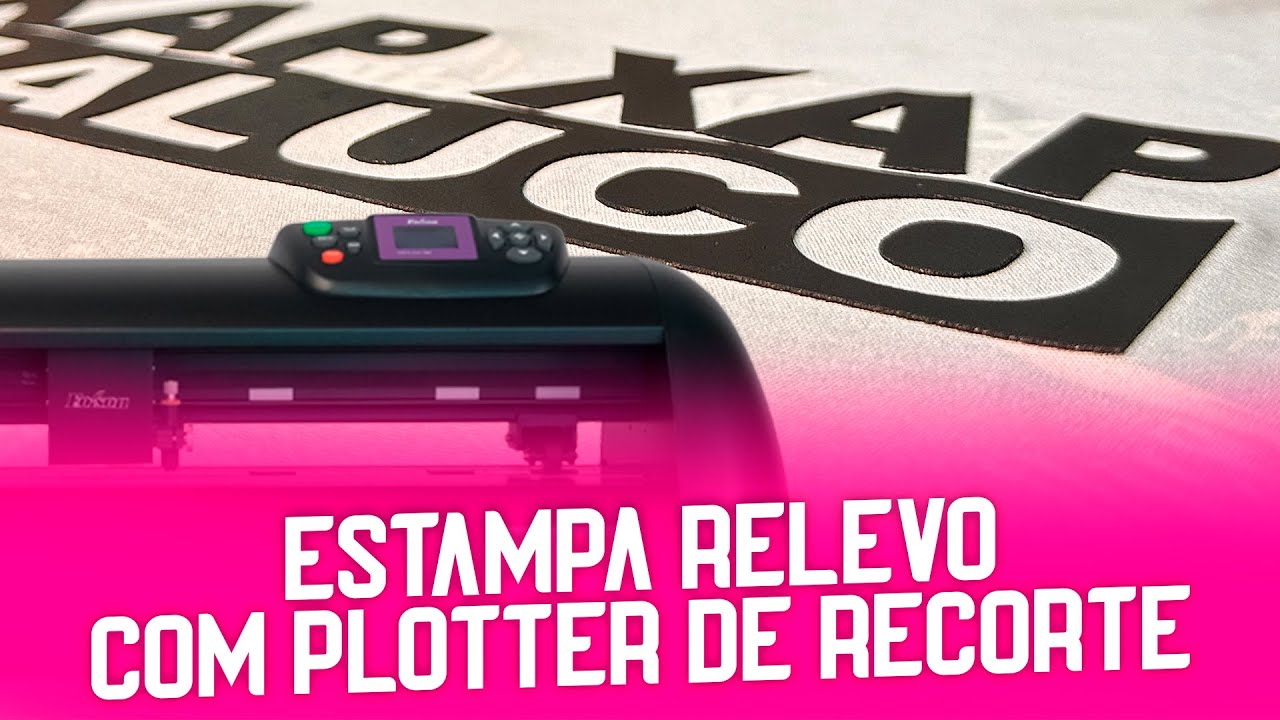 COMO FAZER ESTAMPA COM RELEVO EMBORRACHADO NO RECORTE
