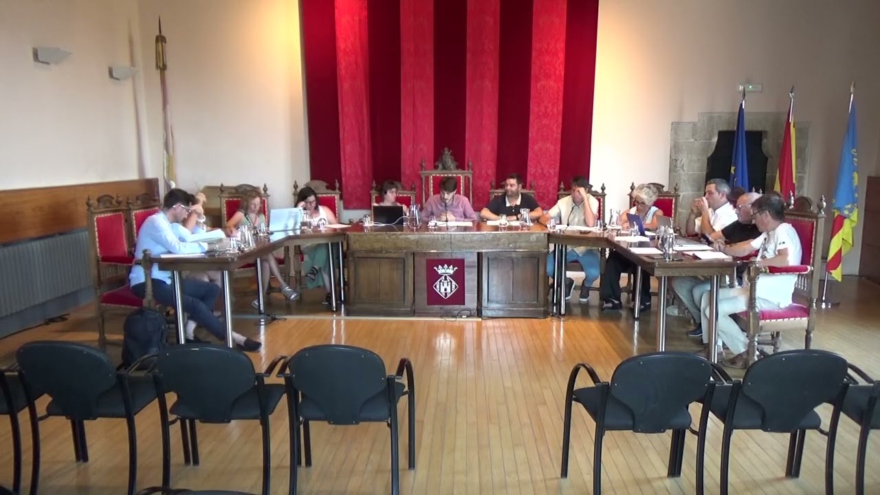 2025-07-17 Ple ordinari de l'Ajuntament de Morella del mes de juliol