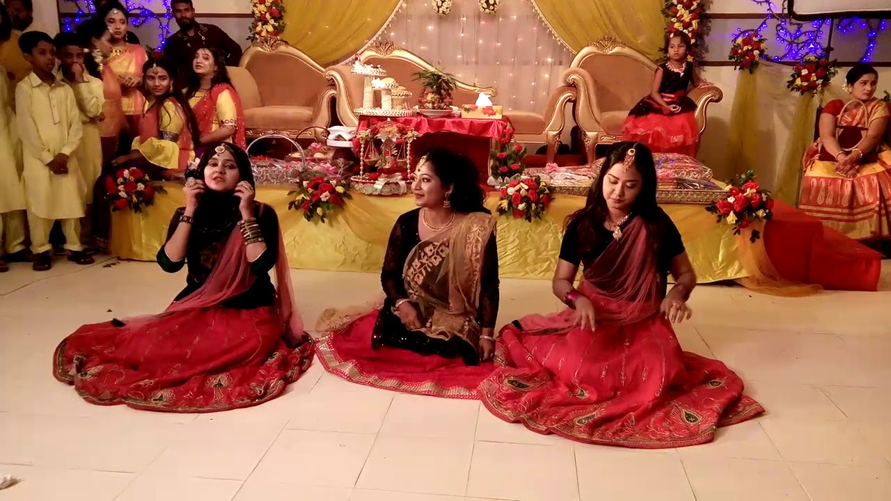 || Bangladeshi Winter Wedding|| Holud Dance || Nazmul & labbono holud night ||