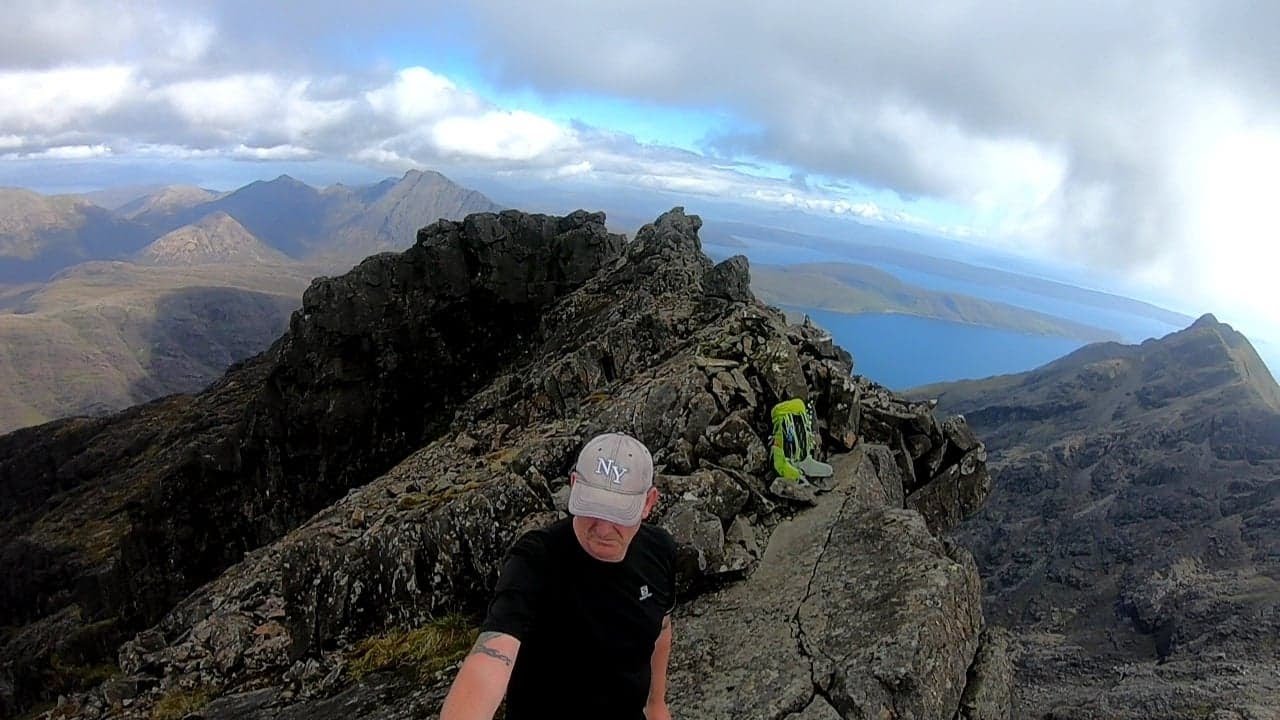 Sgurr Dubh Mor and Sgurr nan Eag via Coire Ghrunnda