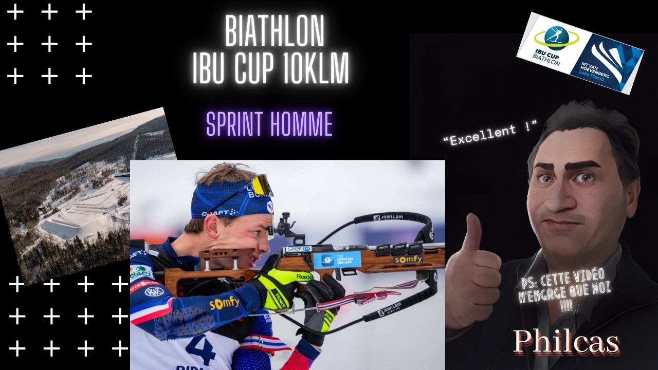 Biathlon IBU CUP Lake Placid 10 klm sprint Homme