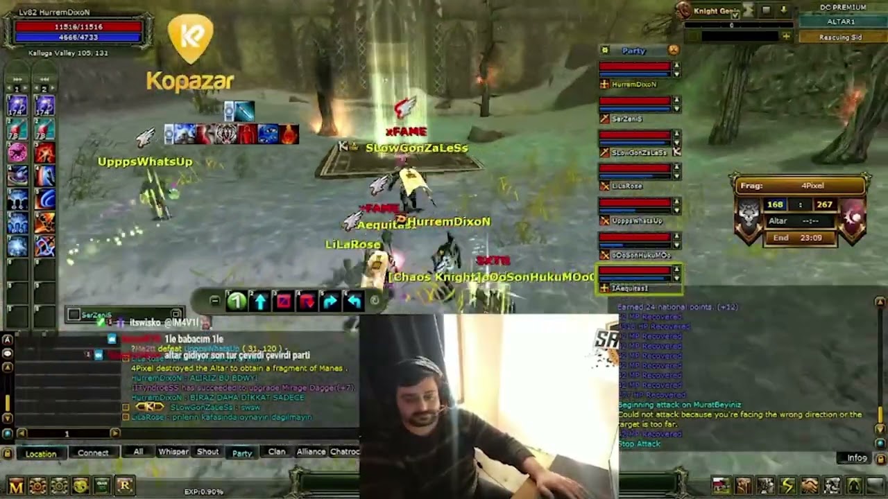 SON SANİYESİNE KADAR NEFES KESEN BDW / ALTAR / w/ @sameth_74  / Knight Online