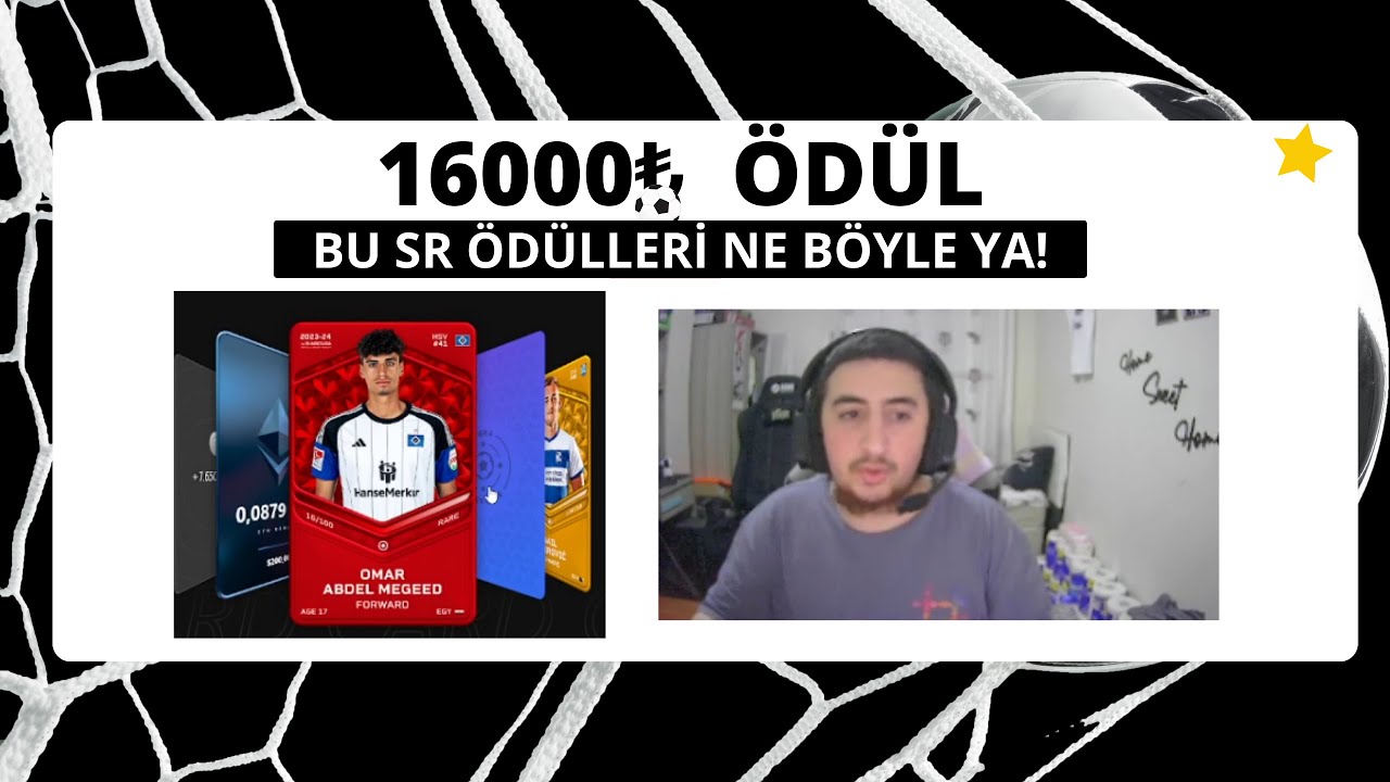 16000₺ Kazandım(Sorare Oyun Haftası 439 Ödüllerim)