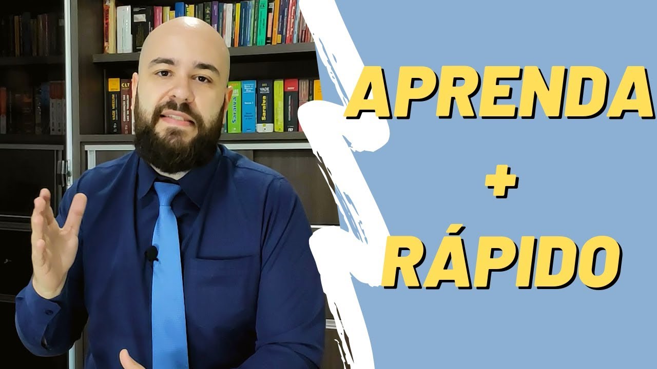 A técnica para aprender mais rápido as matérias do Direito