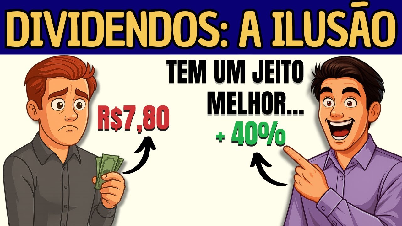 A Ilusão dos Dividendos – E o Que Realmente Faz Você Ficar Rico Investindo
