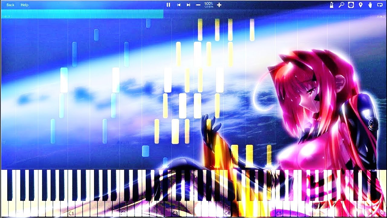 Muv Luv OP [Visual Novel] - Muv Luv | Piano Tutorial ~ Dimemannico2 Edition, マブラヴ 【ピアノ】