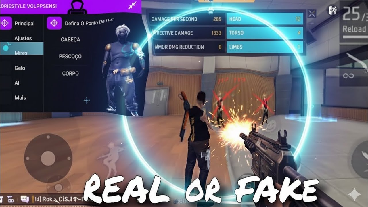 Top 5 Brazilian Panel Test 😱 | REAL or FAKE? | Free Fire