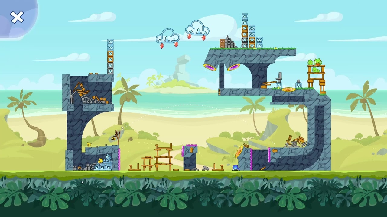 Angry Birds Friends Level 10 Tournament 1785 three stars NO POWER-UP walkthrough 2026-07-13