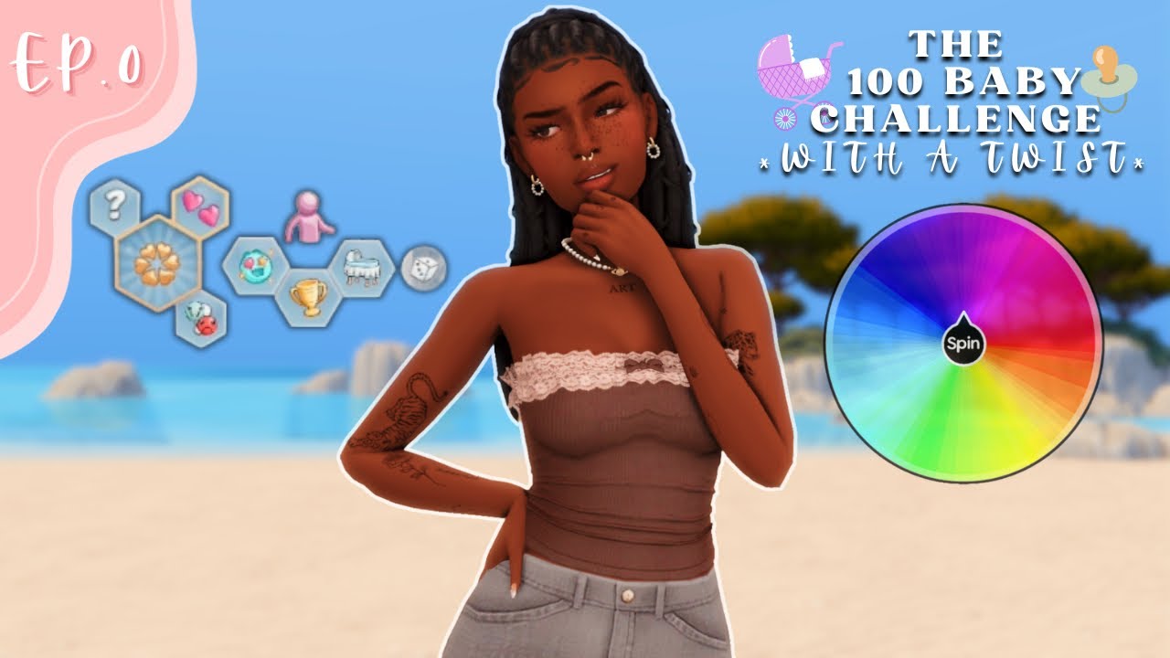 Creating our founder 😍 The Sims 4 100 Baby Challenge *WITH A TWIST* | #0 